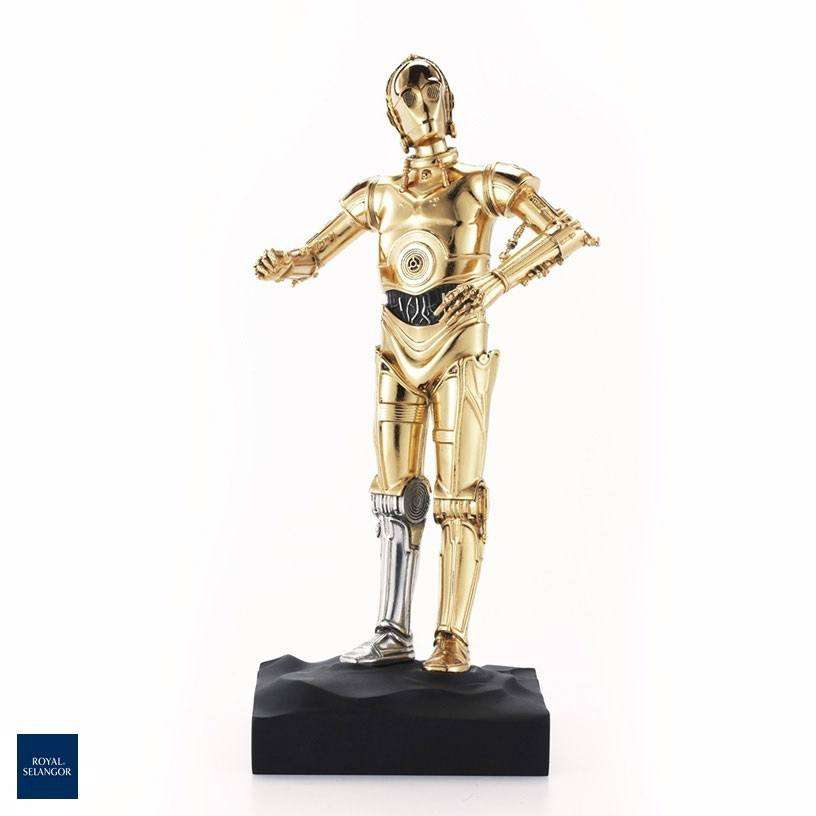 Royal Selangor Star Wars Pewter Collectible Statue C-3PO Limited Edition 23 cm by LAB7 Malta