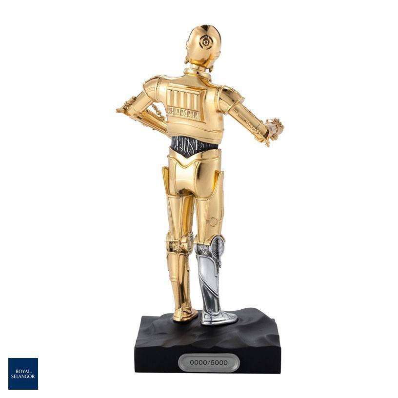 Royal Selangor Star Wars Pewter Collectible Statue C-3PO Limited Edition 23 cm by LAB7 Malta