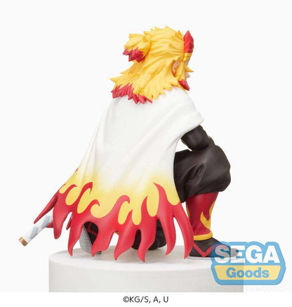 Sega Demon Slayer: Kimetsu no Yaiba PM Perching PVC Statue Kyojuro Rengoku (Hashira Meeting) 12 cm by LAB7 Malta