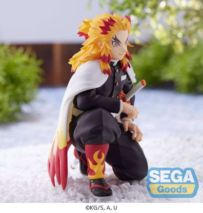 Sega Demon Slayer: Kimetsu no Yaiba PM Perching PVC Statue Kyojuro Rengoku (Hashira Meeting) 12 cm by LAB7 Malta