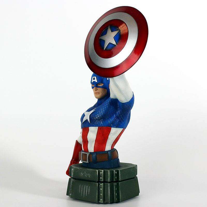 Semic Marvel Bust Captain America 26 cm by LAB7 Malta