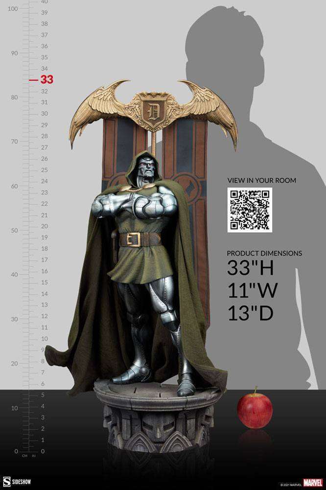 Sideshow Marvel Maquette Doctor Doom 69 cm by LAB7 Malta