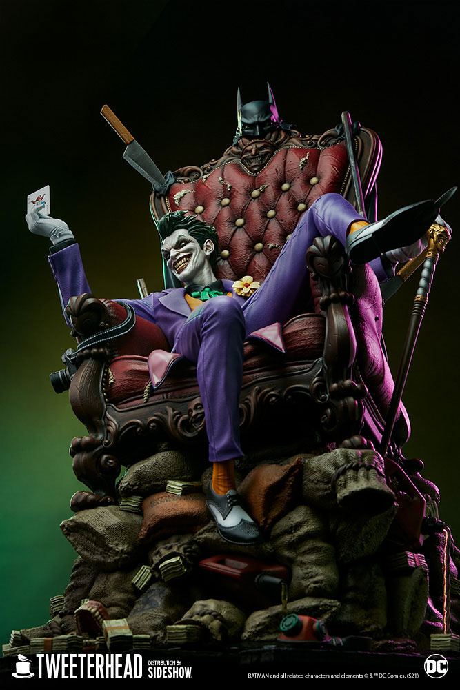 Tweeterhead DC Comic Maquette The Joker 52 cm by LAB7 Malta