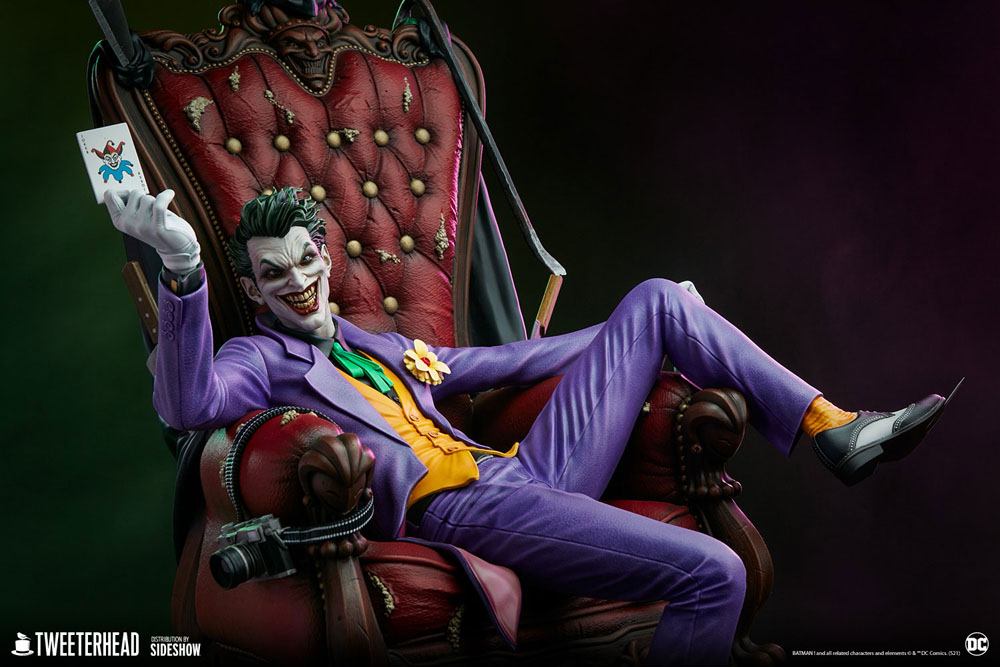 Tweeterhead DC Comic Maquette The Joker 52 cm by LAB7 Malta