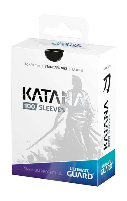 Ultimate Guard Katana Sleeves Standard Size Black (100) by LAB7 Malta