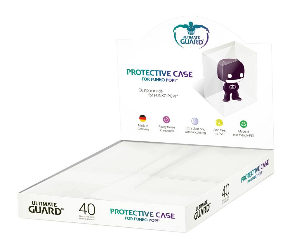 Ultimate Guard Protective Case for Funko POP!™ Figures in Counter-Top Display by LAB7 Malta