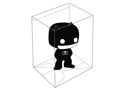 Ultimate Guard Protective Case for Funko POP!™ Figures in Counter-Top Display by LAB7 Malta