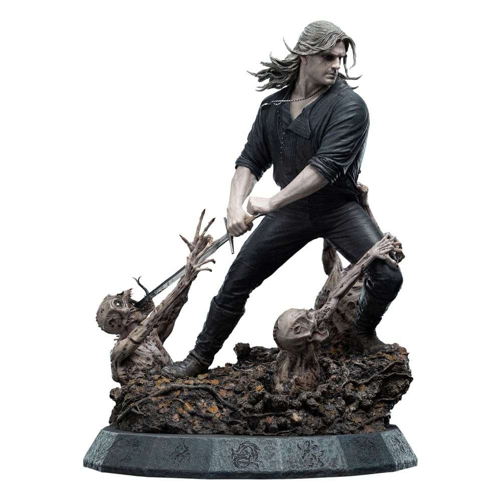 WETA Workshop The Witcher Statue 1/4 Geralt the White Wolf 51 cm by LAB7 Malta