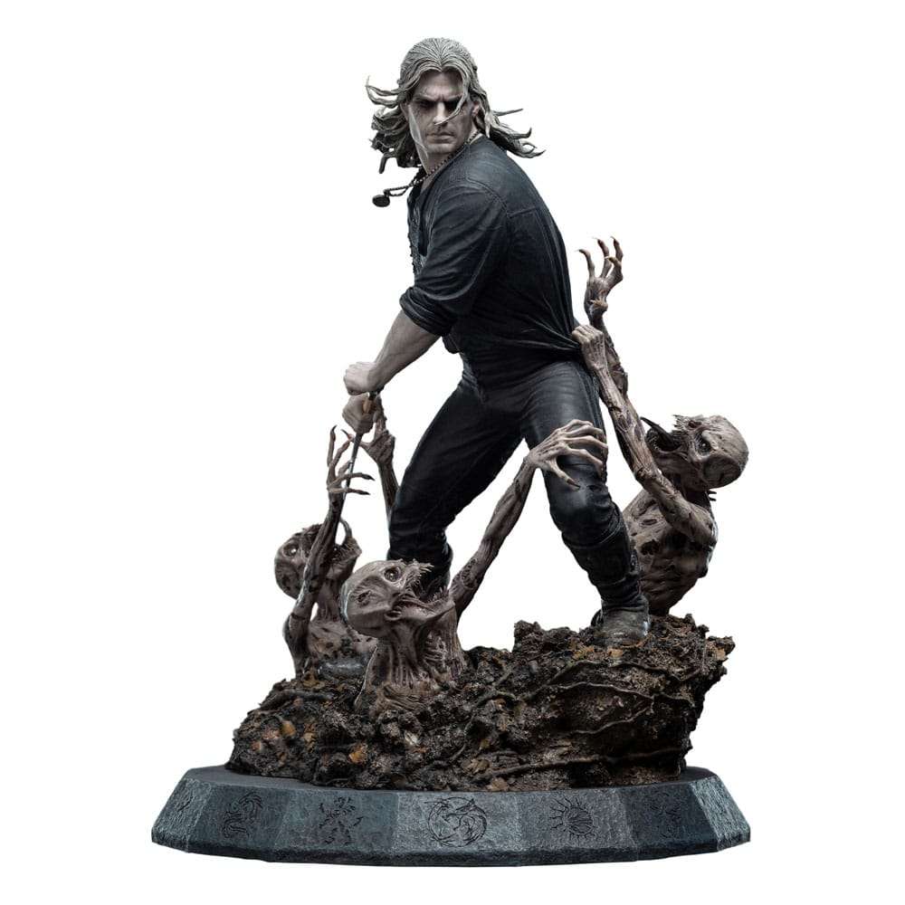 WETA Workshop The Witcher Statue 1/4 Geralt the White Wolf 51 cm by LAB7 Malta