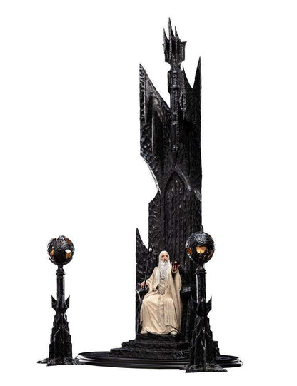 WETA Workshop The Lord of the Rings Statue 1/6 Saruman the White on Throne by LAB7 Malta