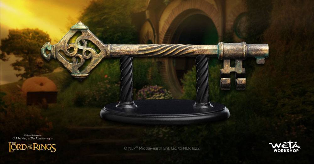 WETA Workshop Lord of the Rings Replica 1/1 Key to Bag End 15 cm by LAB7 Malta