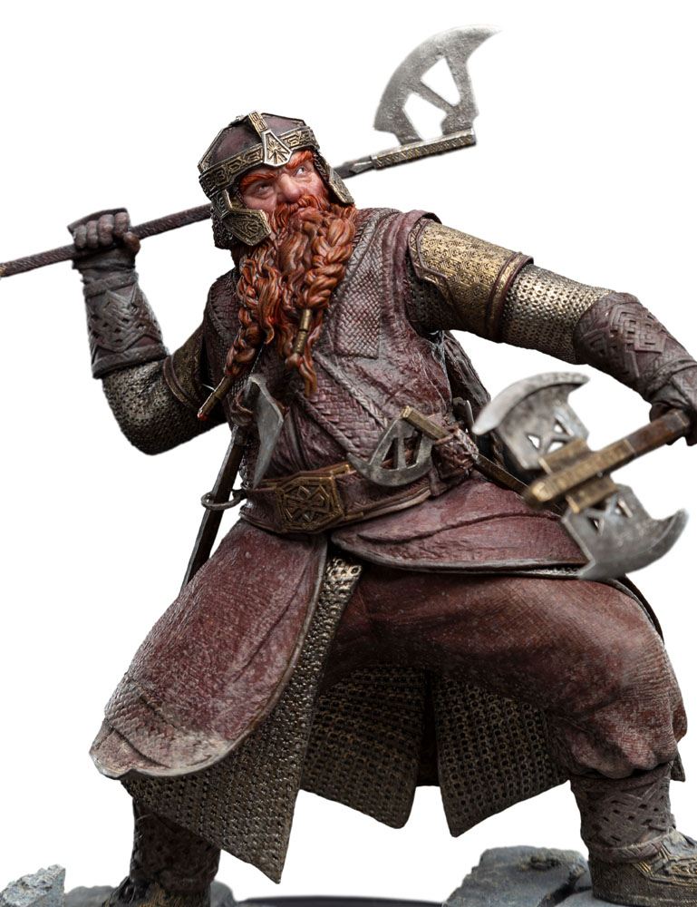 WETA Workshop The Lord of the Rings Figures of Fandom PVC Statue Gimli 19 cm by LAB7 Malta