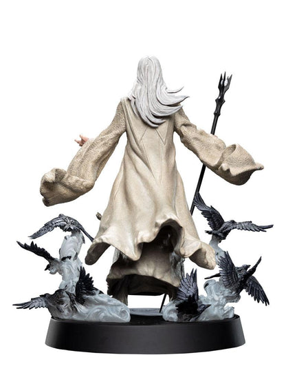 WETA Workshop The Lord of the Rings Figures of Fandom PVC Statue Saruman the White 26 cm by L:AB7 Malta