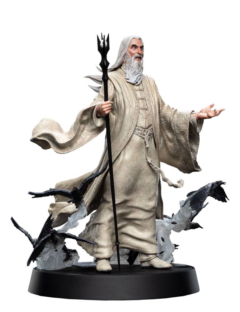 WETA Workshop The Lord of the Rings Figures of Fandom PVC Statue Saruman the White 26 cm by L:AB7 Malta