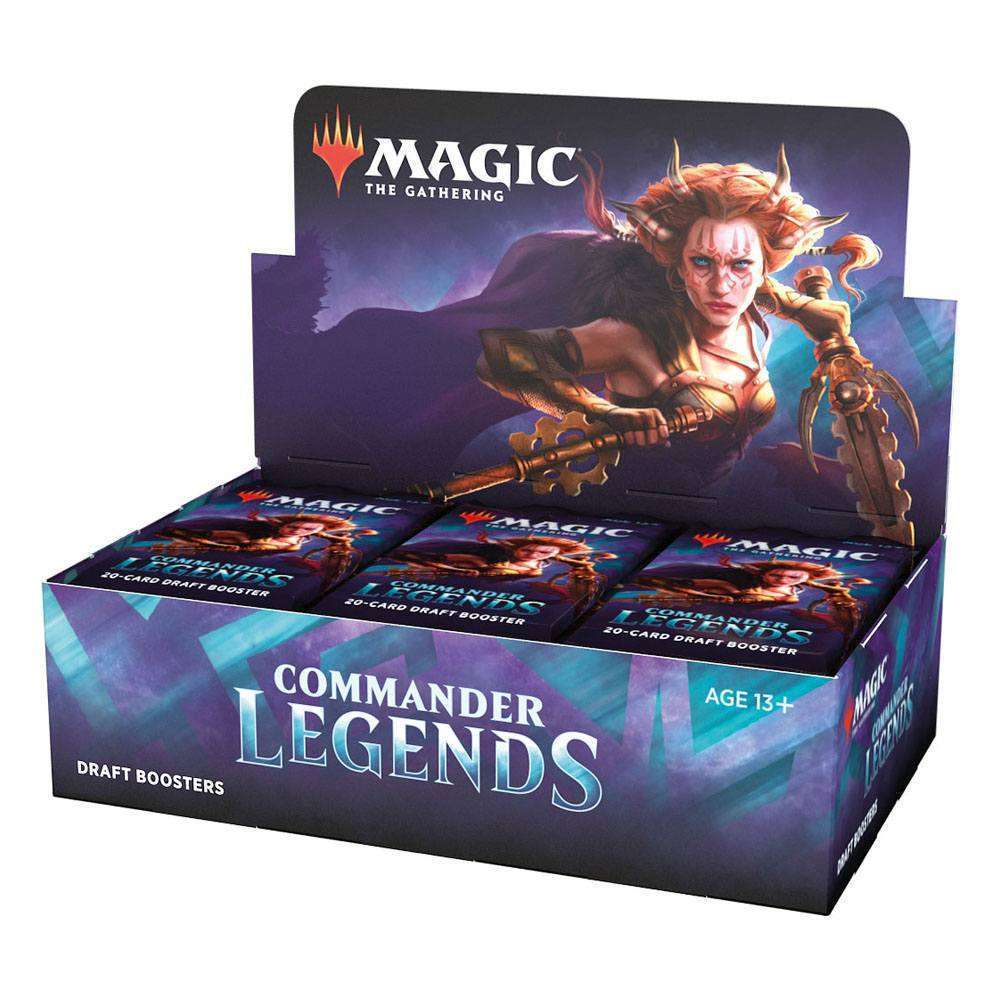 Wizards Of The Coast Magic the Gathering Commander Legends Draft Booster Display (24) by LAB7 Malta