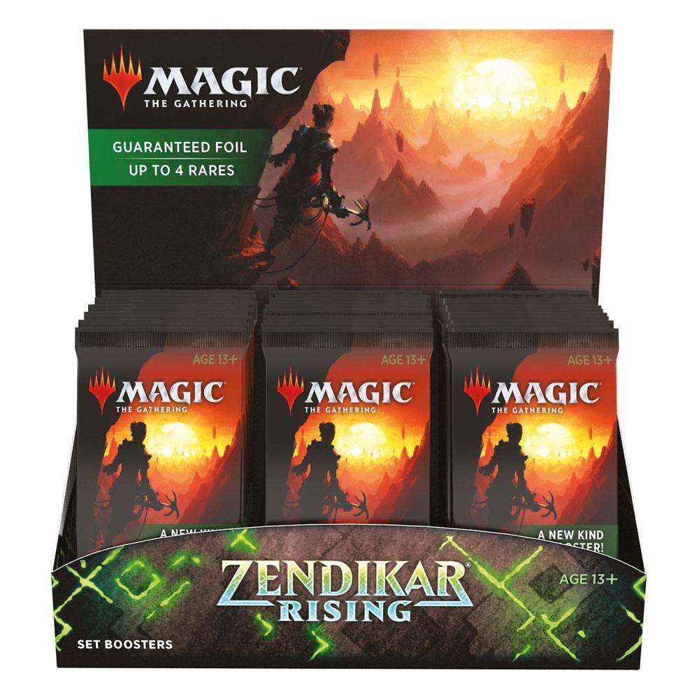 Wizards Of The Coast Magic the Gathering Zendikar Rising Set Booster Display (30) by LAB7 Malta