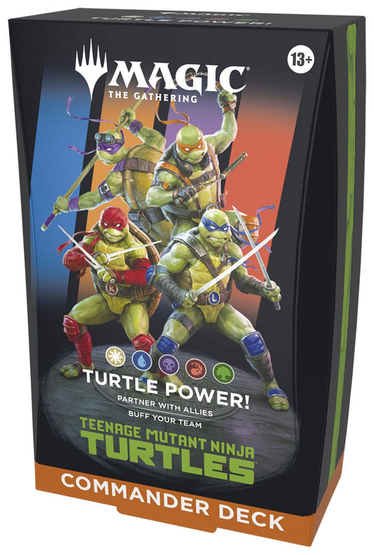 Magic The Gathering Teenage Mutant Ninja Turtles Commander Decks Case (4)