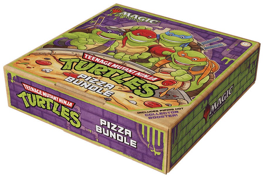 Magic The Gathering Teenage Mutant Ninja Turtles Pizza Bundle