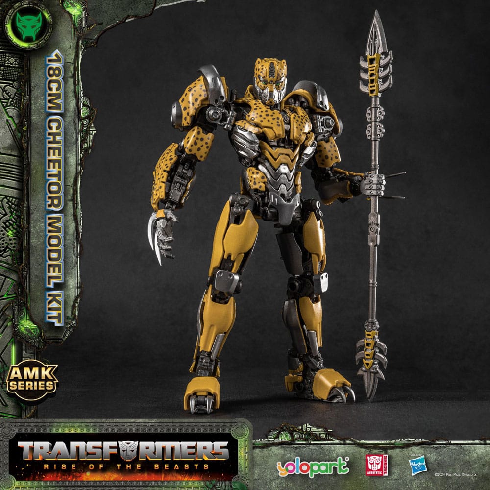 Yolopark Transformers: Rise of the Beasts Cheetor Model Kit 18 cm by LAB7 Malta, Europe