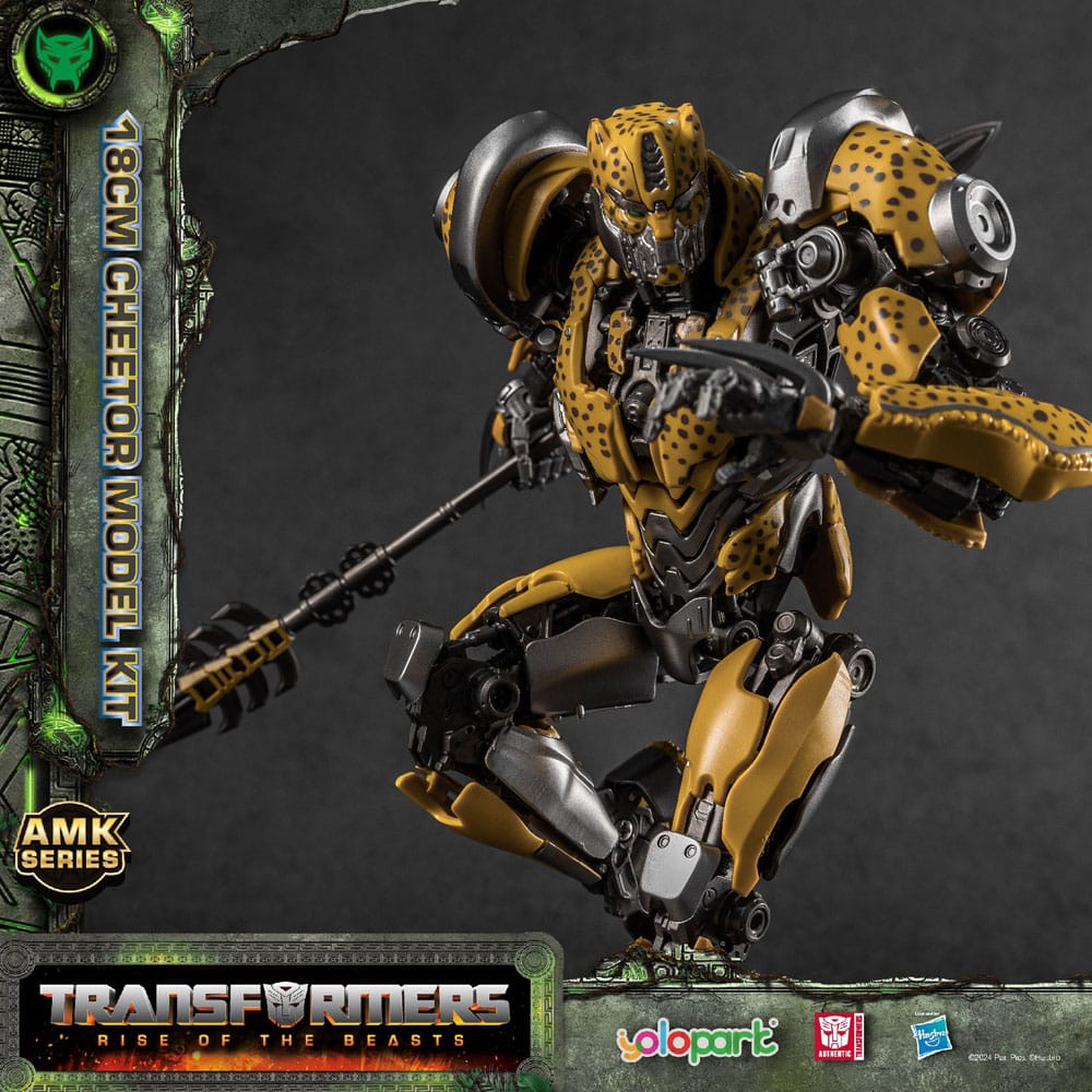 Yolopark Transformers: Rise of the Beasts Cheetor Model Kit 18 cm by LAB7 Malta, Europe