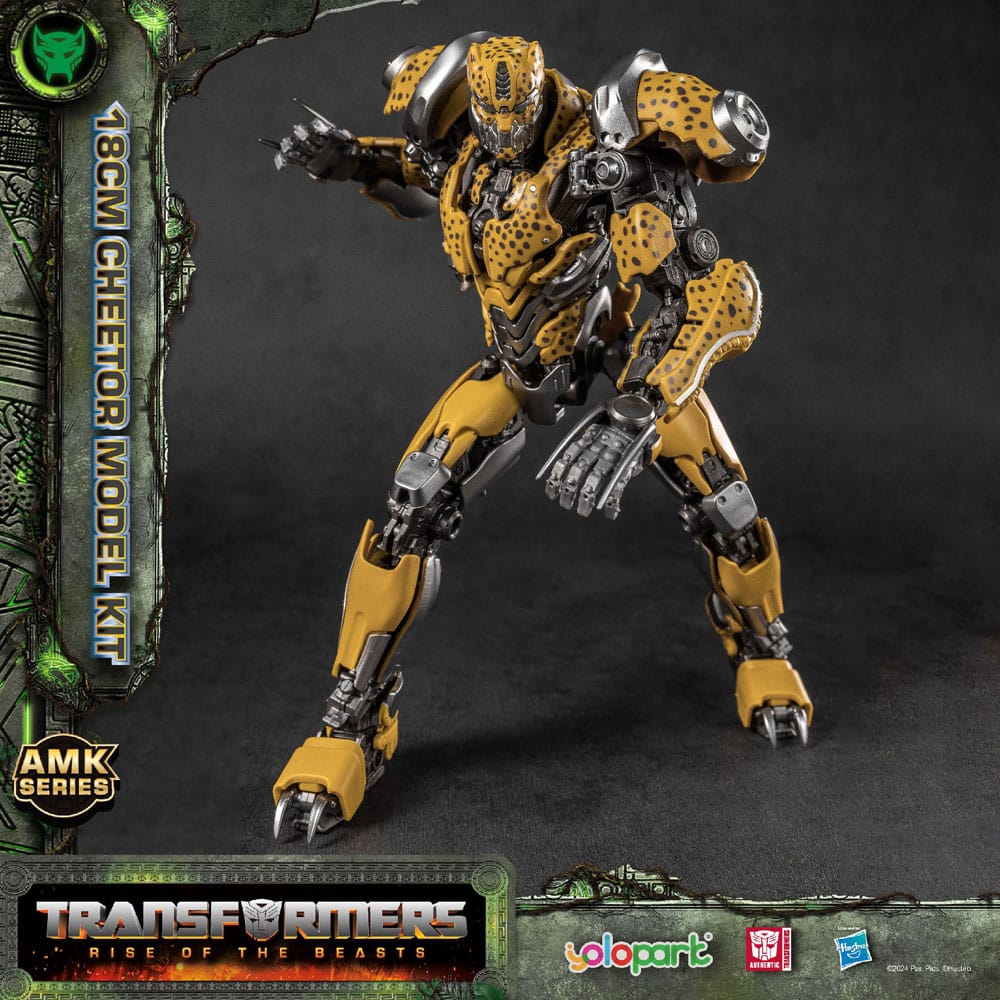 Yolopark Transformers: Rise of the Beasts Cheetor Model Kit 18 cm by LAB7 Malta, Europe