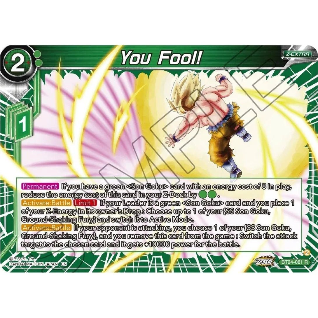 You Fool! (BT24-061) (Beyond Generations) in Malta | LAB7