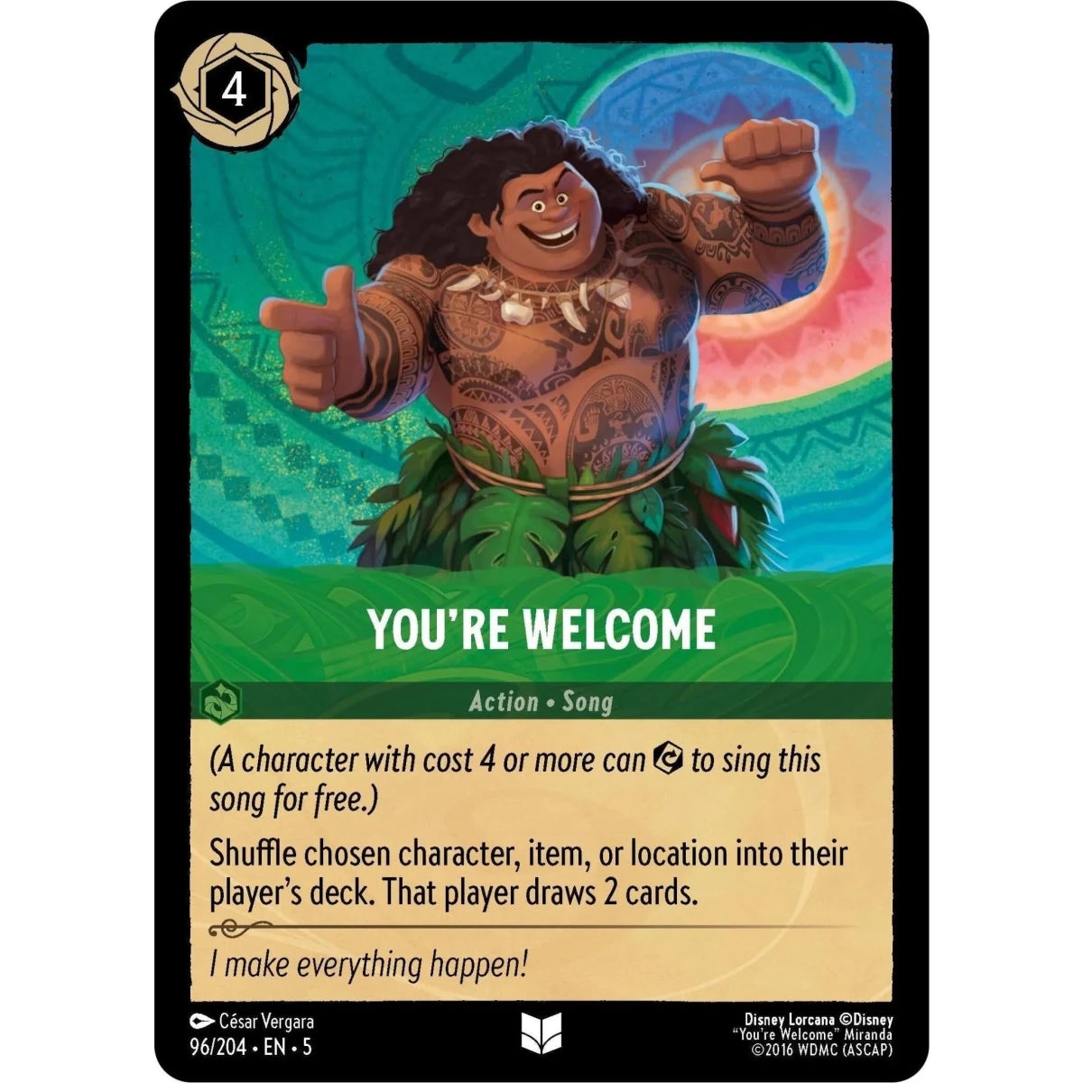 You're Welcome (96/204) (Shimmering Skies) in Malta | LAB7