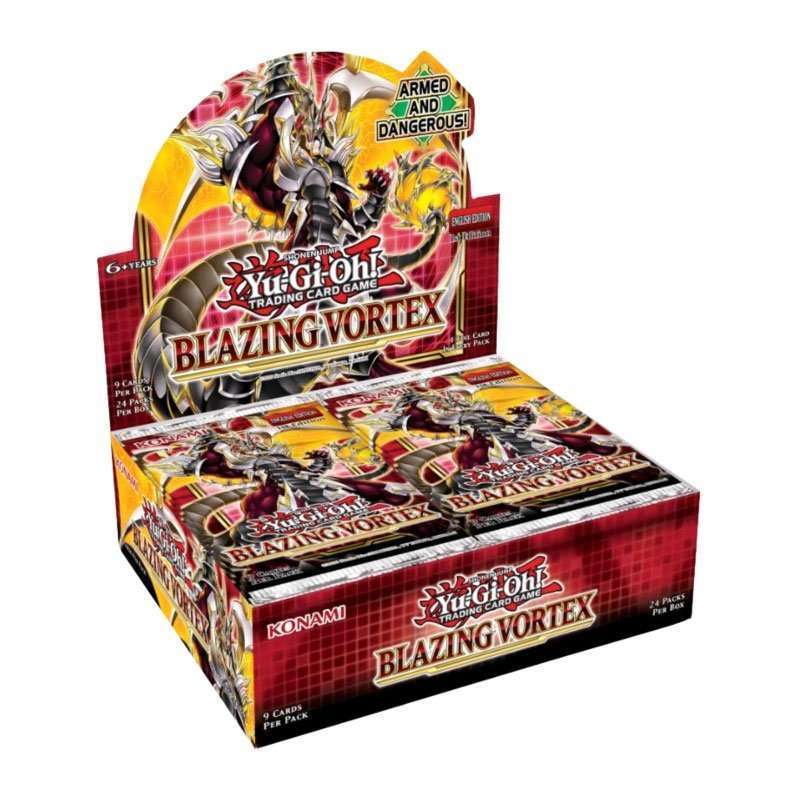 Yu - Gi - Oh! - Blazing Vortex Booster Box (Display of 24 Packs) by LAB7 Malta, Europe