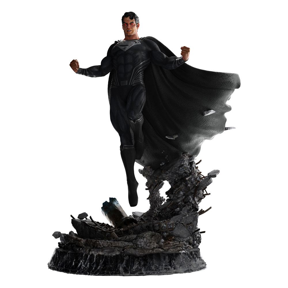 Zack Snyder's Justice League Statue 1/4 Superman Black Suit 65 cm by LAB7 Malta, Europe