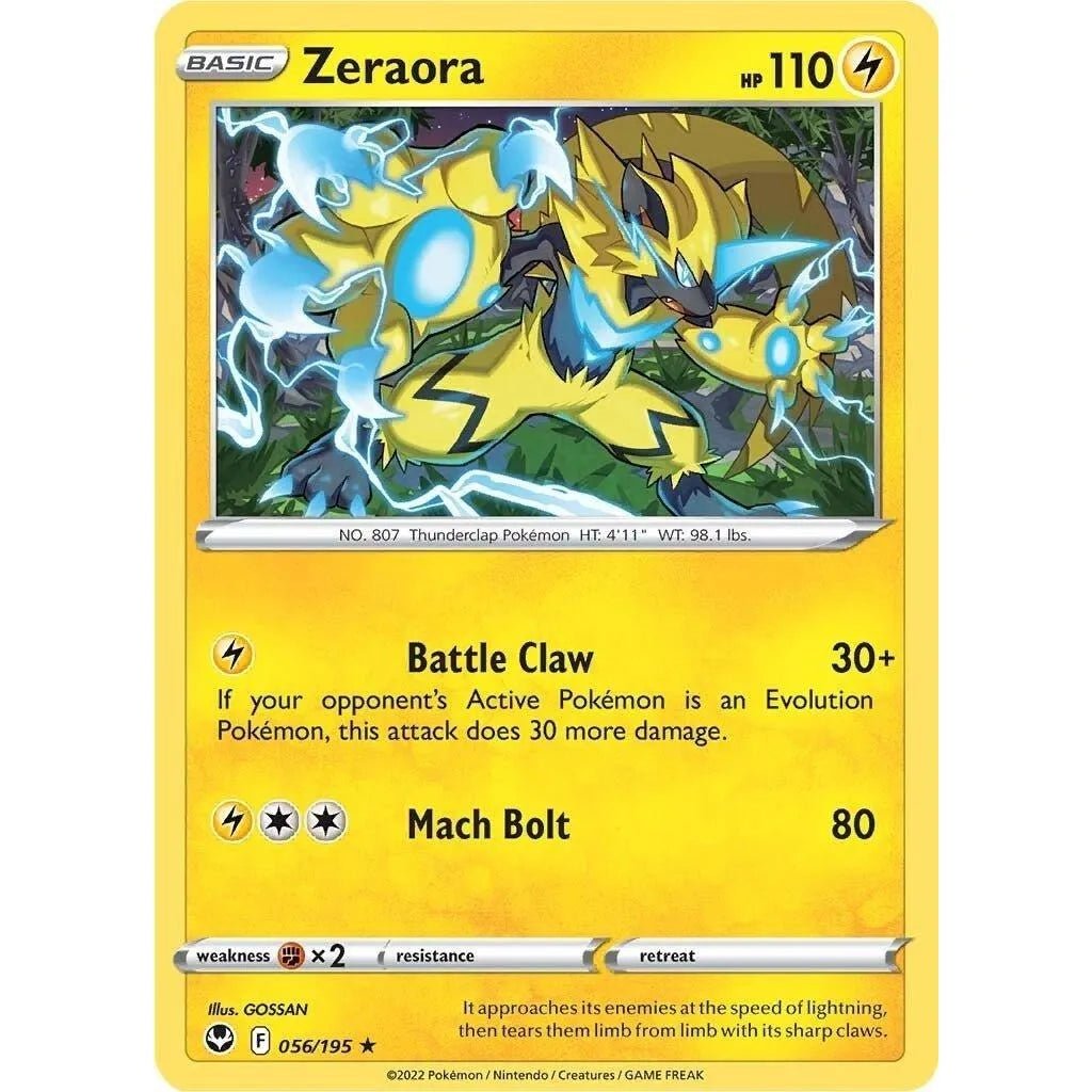 Zeraora (056/195) (SWSH12: Silver Tempest) in Malta | LAB7