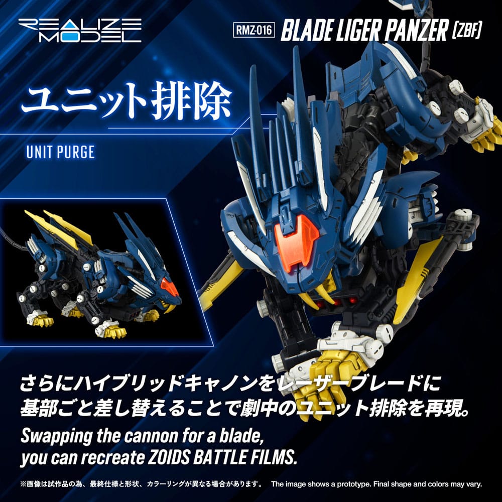 Zoids Blade Liger Panther ZBF Model Kit 1/100 Takara Tomy 4904810092544 by LAB7 Malta, Europe