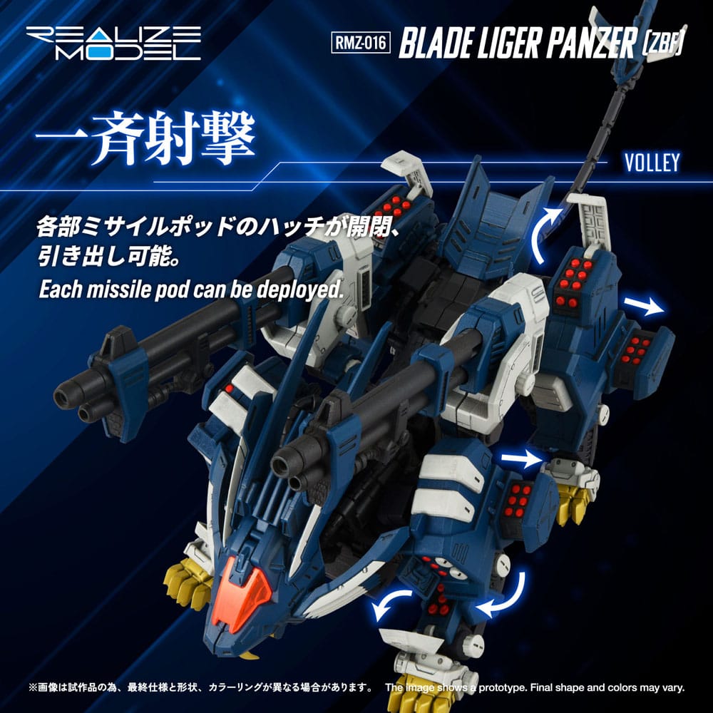 Zoids Blade Liger Panther ZBF Model Kit 1/100 Takara Tomy 4904810092544 by LAB7 Malta, Europe