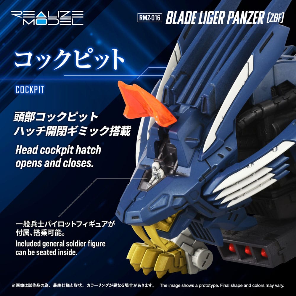 Zoids Blade Liger Panther ZBF Model Kit 1/100 Takara Tomy 4904810092544 by LAB7 Malta, Europe